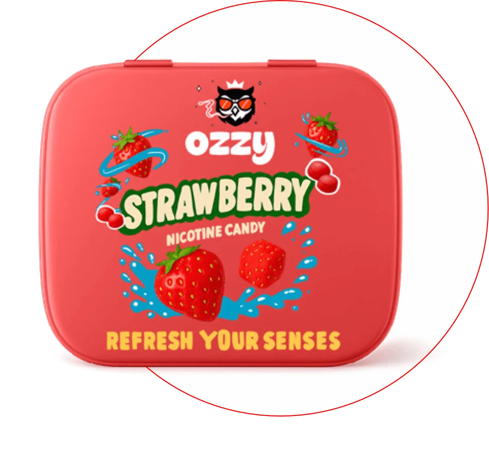 Ozzy Strawberry Candy pack